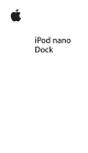 iPod Nano Dock